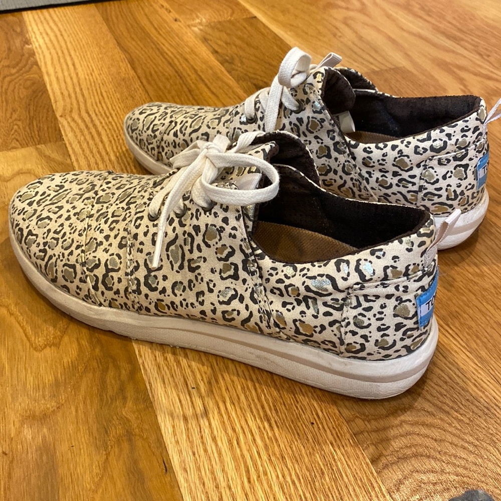 Toms del ray leopard print sneakers